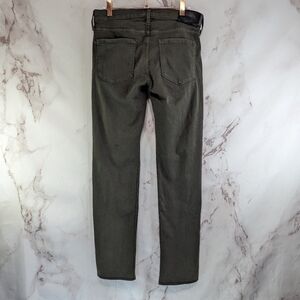 Paige Jeans Mens 28 X 30 Green Federal River Moss Slim Straight Stretch Denim